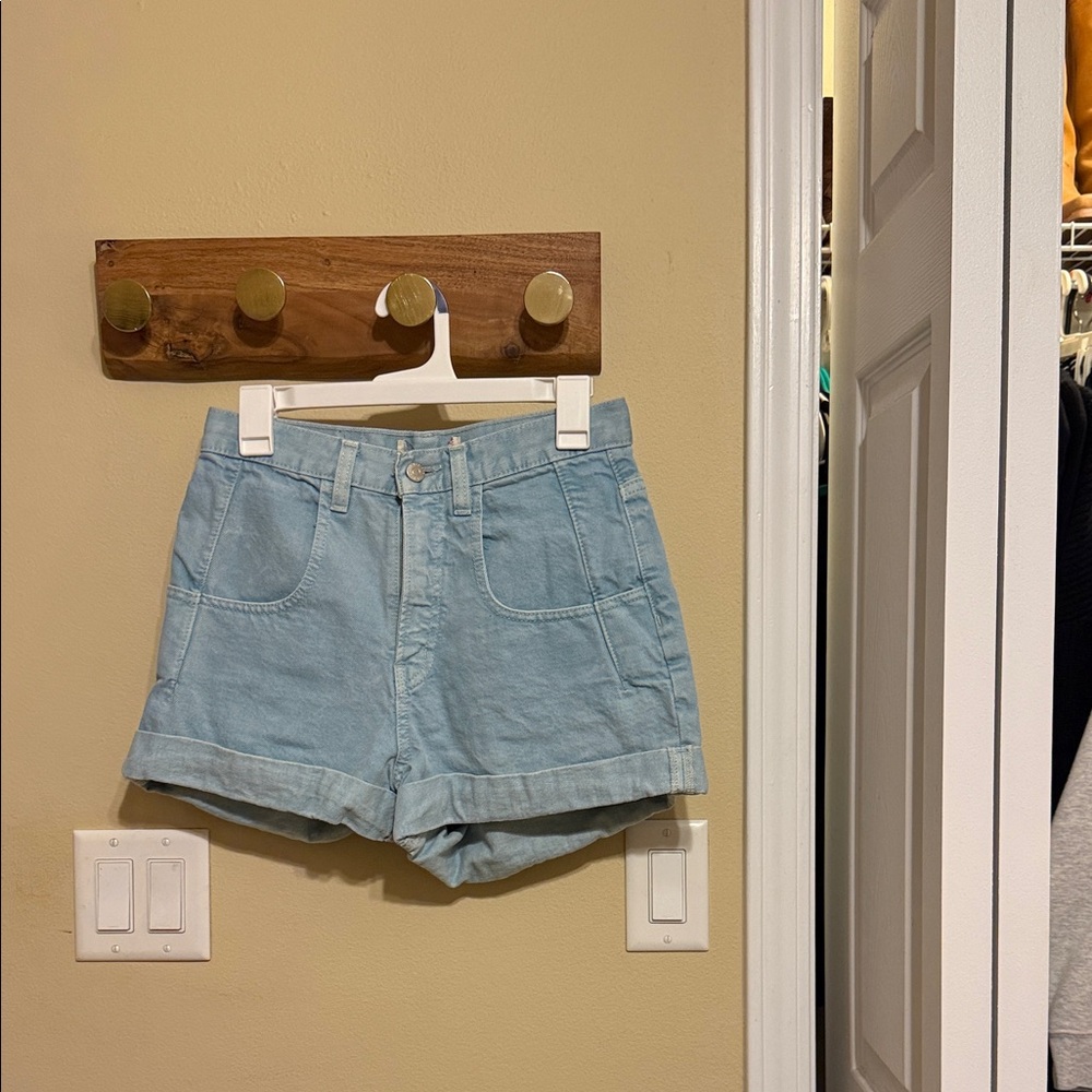 BDG Light Wash Jean Shorts